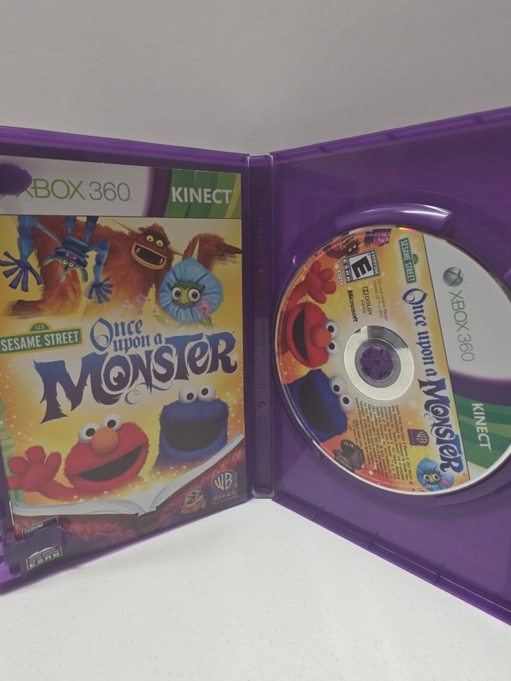 Sesame Street: Once Upon a Monster (Microsoft Xbox 360, 2011) - Picture 3 of 4